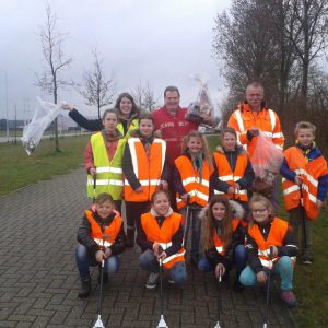 leuke poseerfoto met Peter van de Wardt